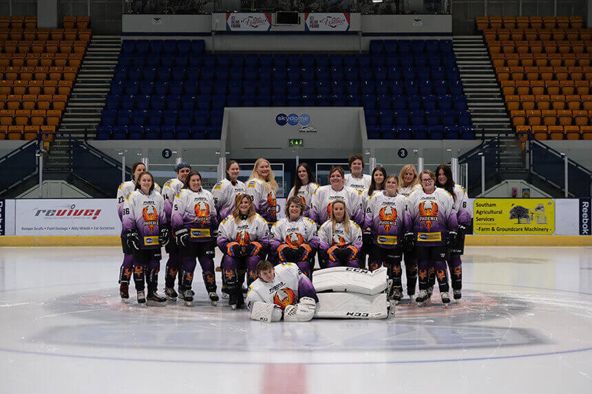 Picture Of Coventry Phoenix Women's Ice Hockey Team